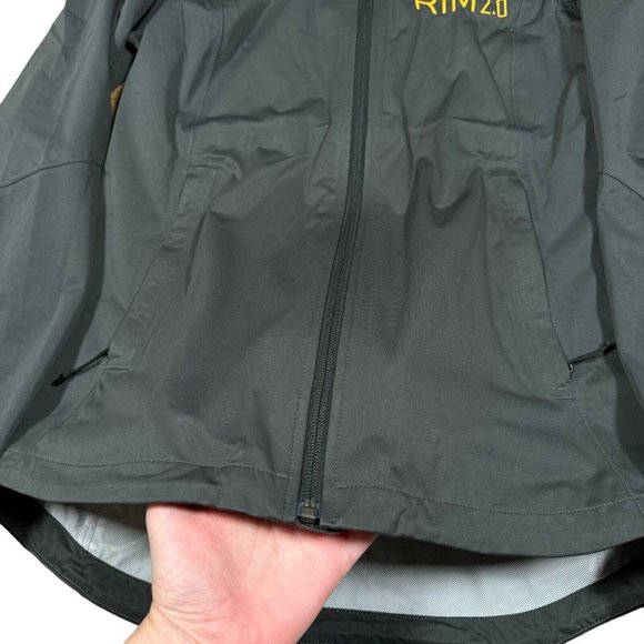 The North Face Women's Sz S Dry Vent Rain Jacket Gray Zip Up Windbreaker - Picture 2 of 13